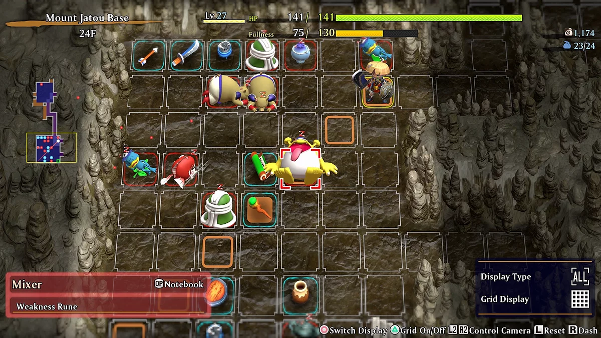 Скриншот из игры Shiren the Wanderer: The Mystery Dungeon of Serpentcoil Island - 11