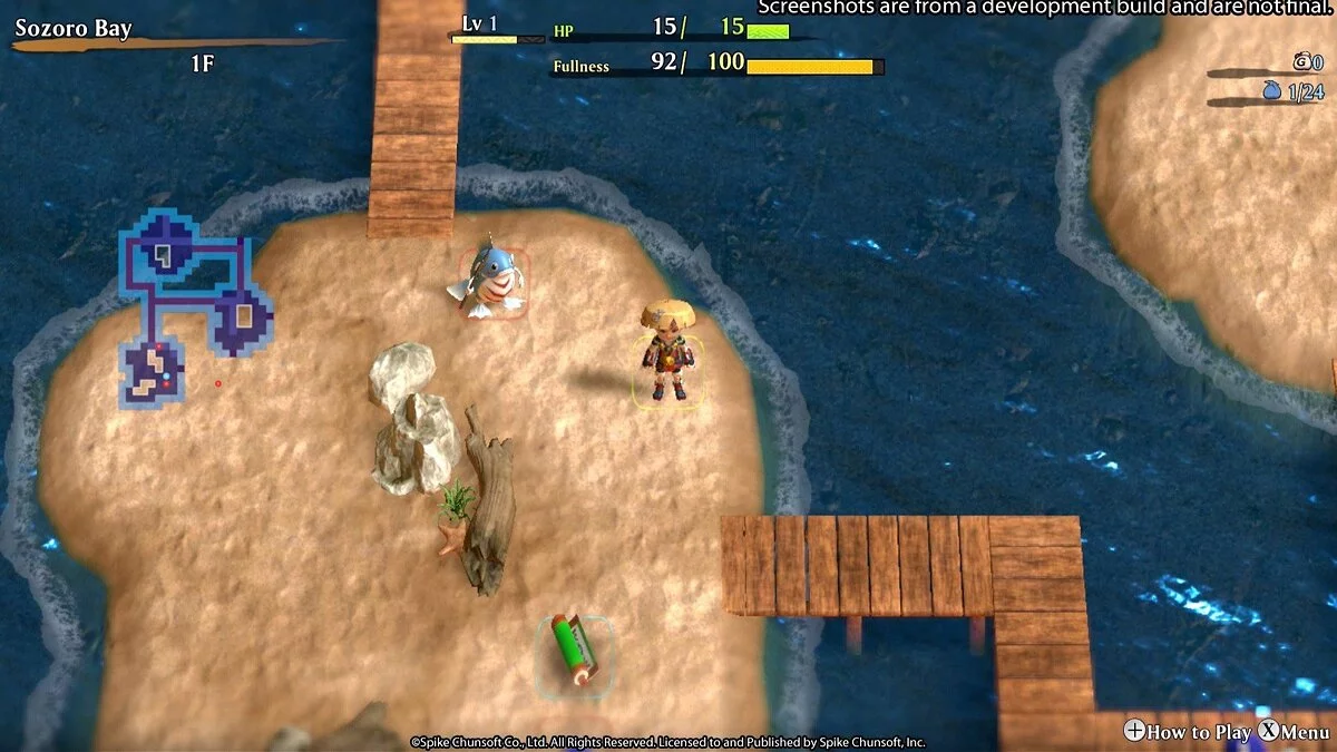Скриншот из игры Shiren the Wanderer: The Mystery Dungeon of Serpentcoil Island - 19