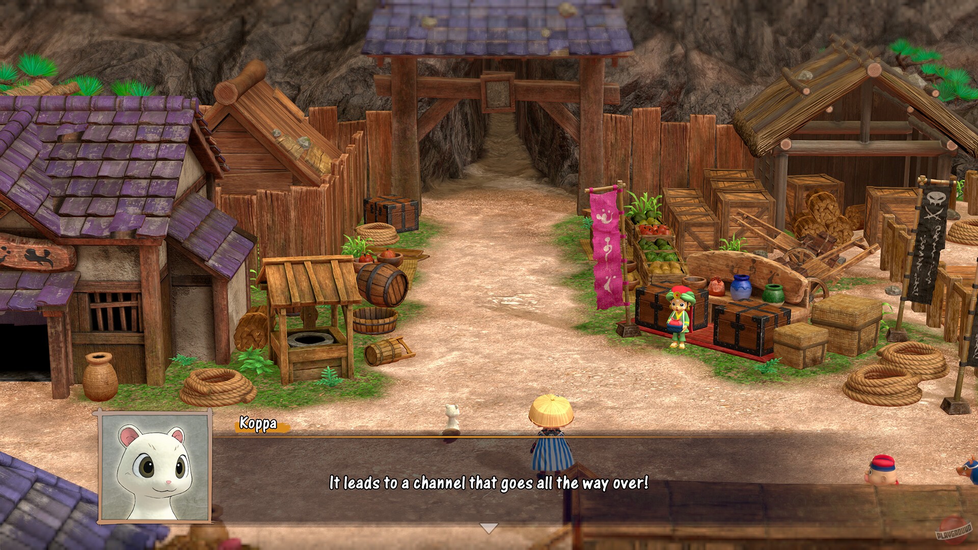 Скриншот из игры Shiren the Wanderer: The Mystery Dungeon of Serpentcoil Island - 20