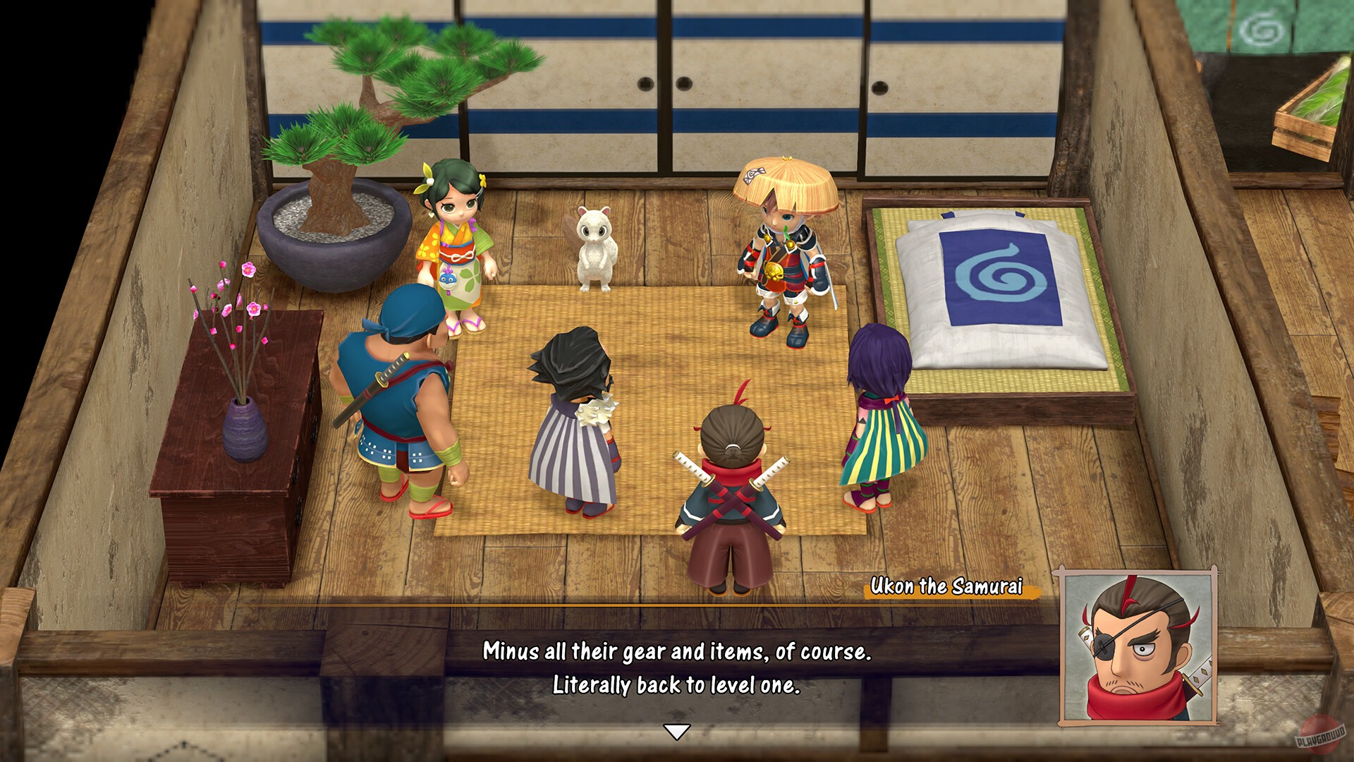 Скриншот из игры Shiren the Wanderer: The Mystery Dungeon of Serpentcoil Island - 4