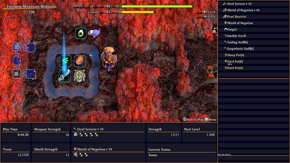 Скриншот из игры Shiren the Wanderer: The Mystery Dungeon of Serpentcoil Island - 8