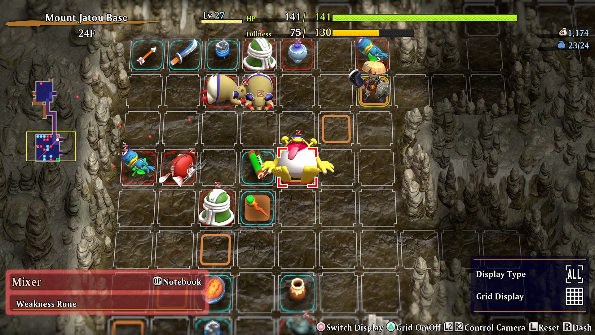 Скриншот из игры Shiren the Wanderer: The Mystery Dungeon of Serpentcoil Island - 5