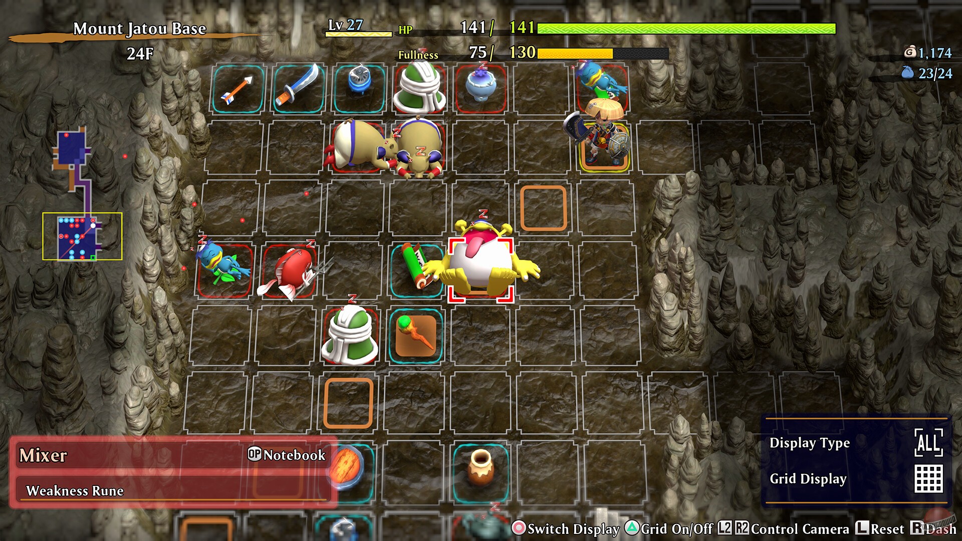 Скриншот из игры Shiren the Wanderer: The Mystery Dungeon of Serpentcoil Island - 26