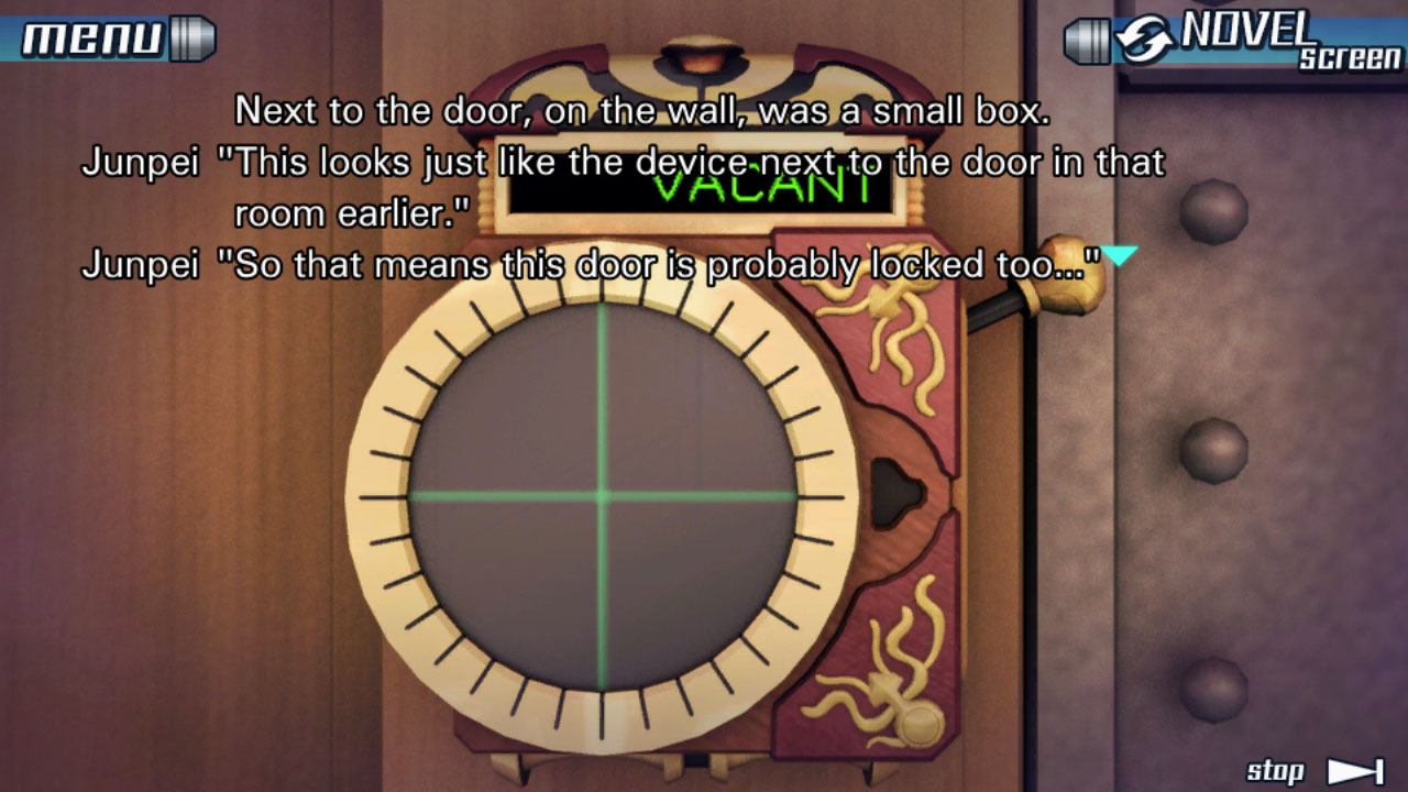 Скриншот из игры Zero Escape: The Nonary Games - 51