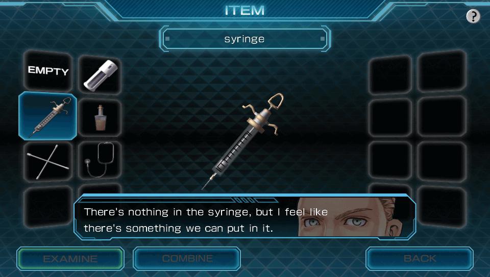 Скриншот из игры Zero Escape: Zero Time Dilemma - 91