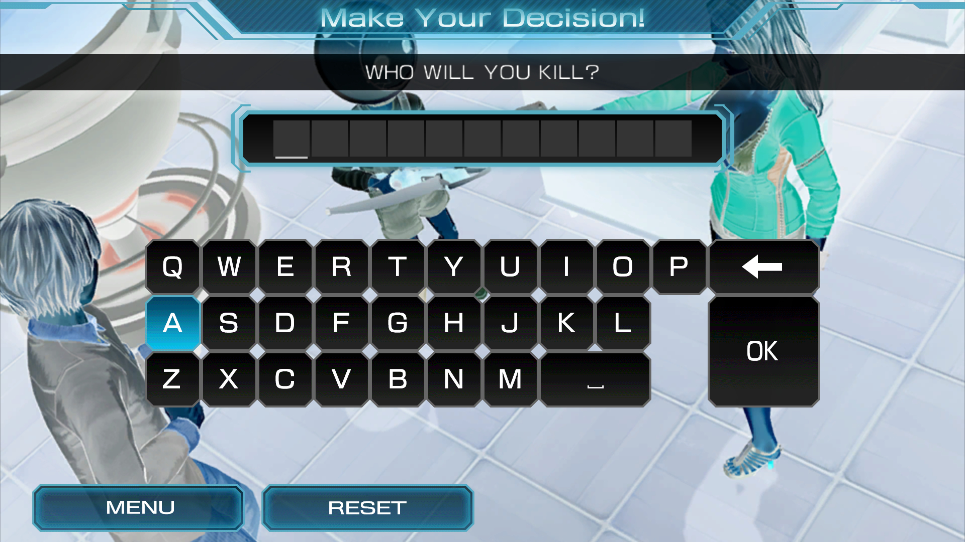 Скриншот из игры Zero Escape: Zero Time Dilemma - 44