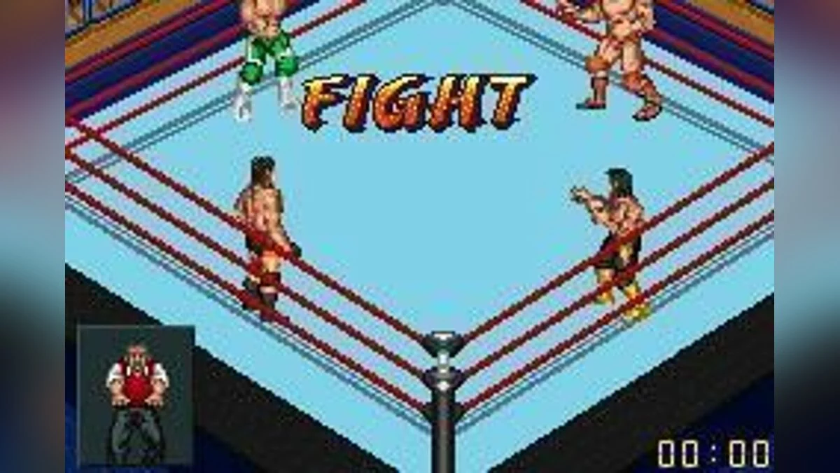 Скриншот из игры Fire Pro Wrestling 2 - 4