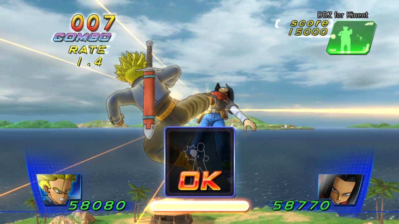 Скриншот из игры Dragon Ball Z for Kinect - 33