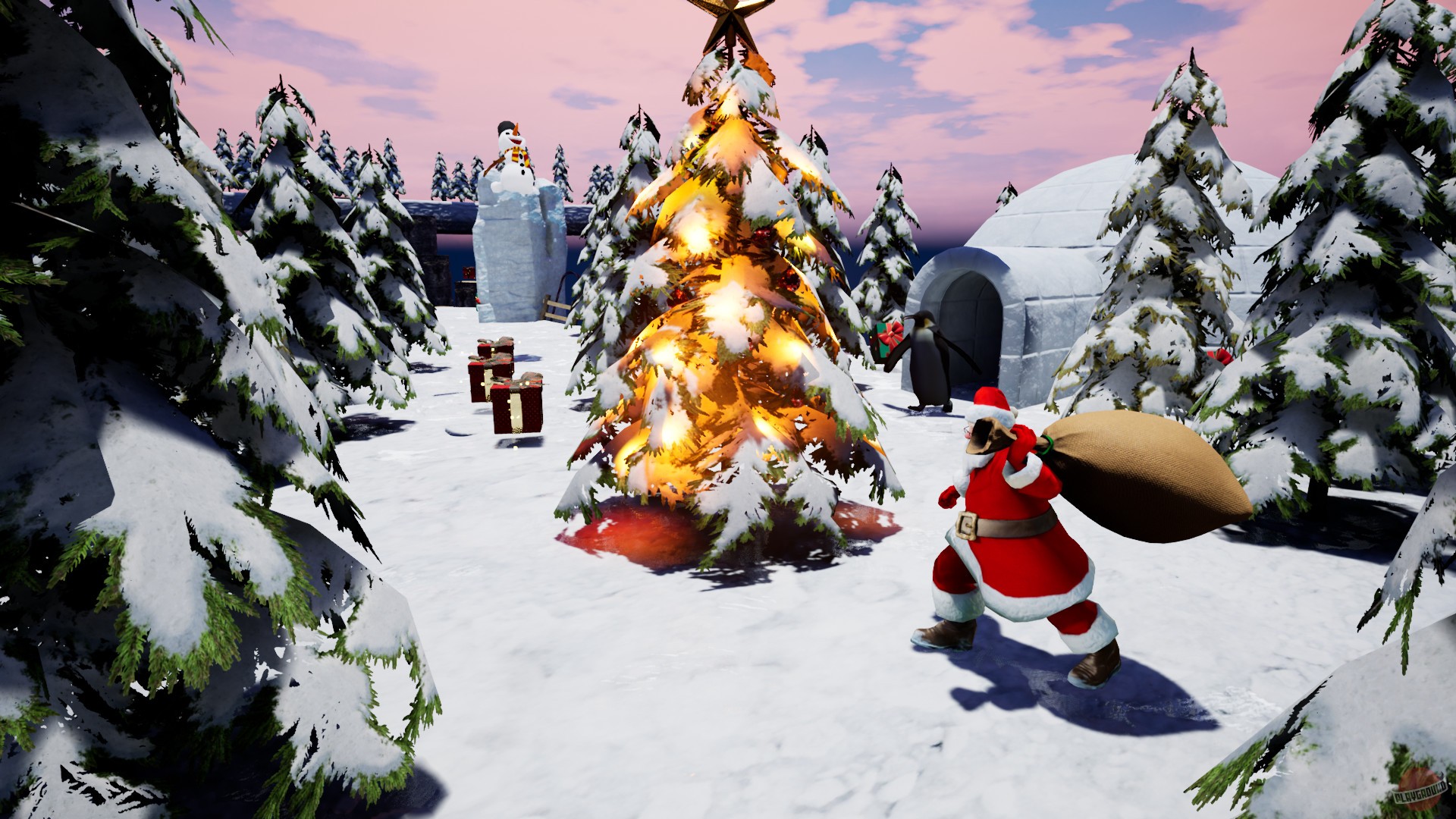 Скриншот из игры Santa's Story of Christmas - 7