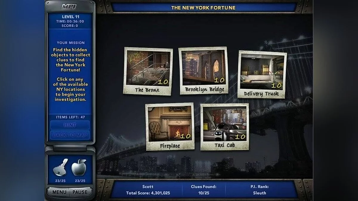Скриншот из игры Mystery P.I.: The New York Fortune - 25