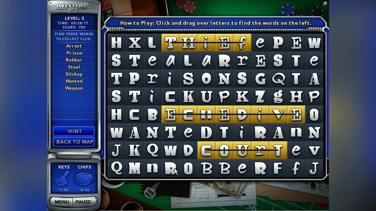 Скриншот из игры Mystery P.I.: The Vegas Heist - 15