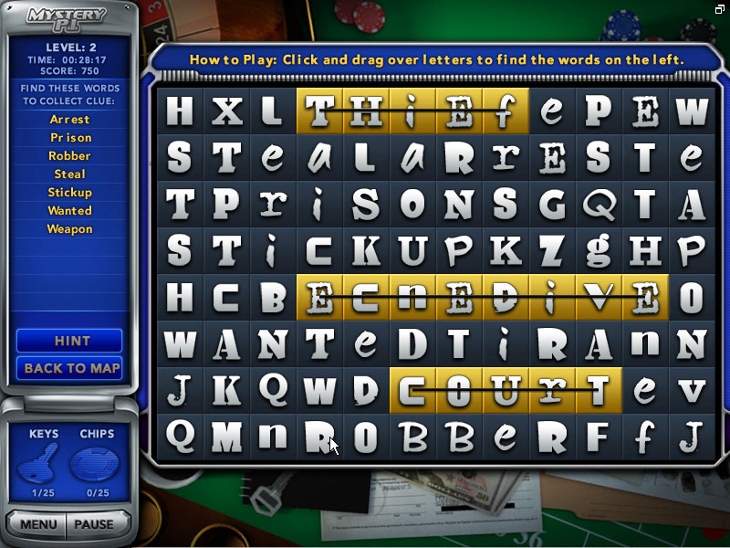 Скриншот из игры Mystery P.I.: The Vegas Heist - 8