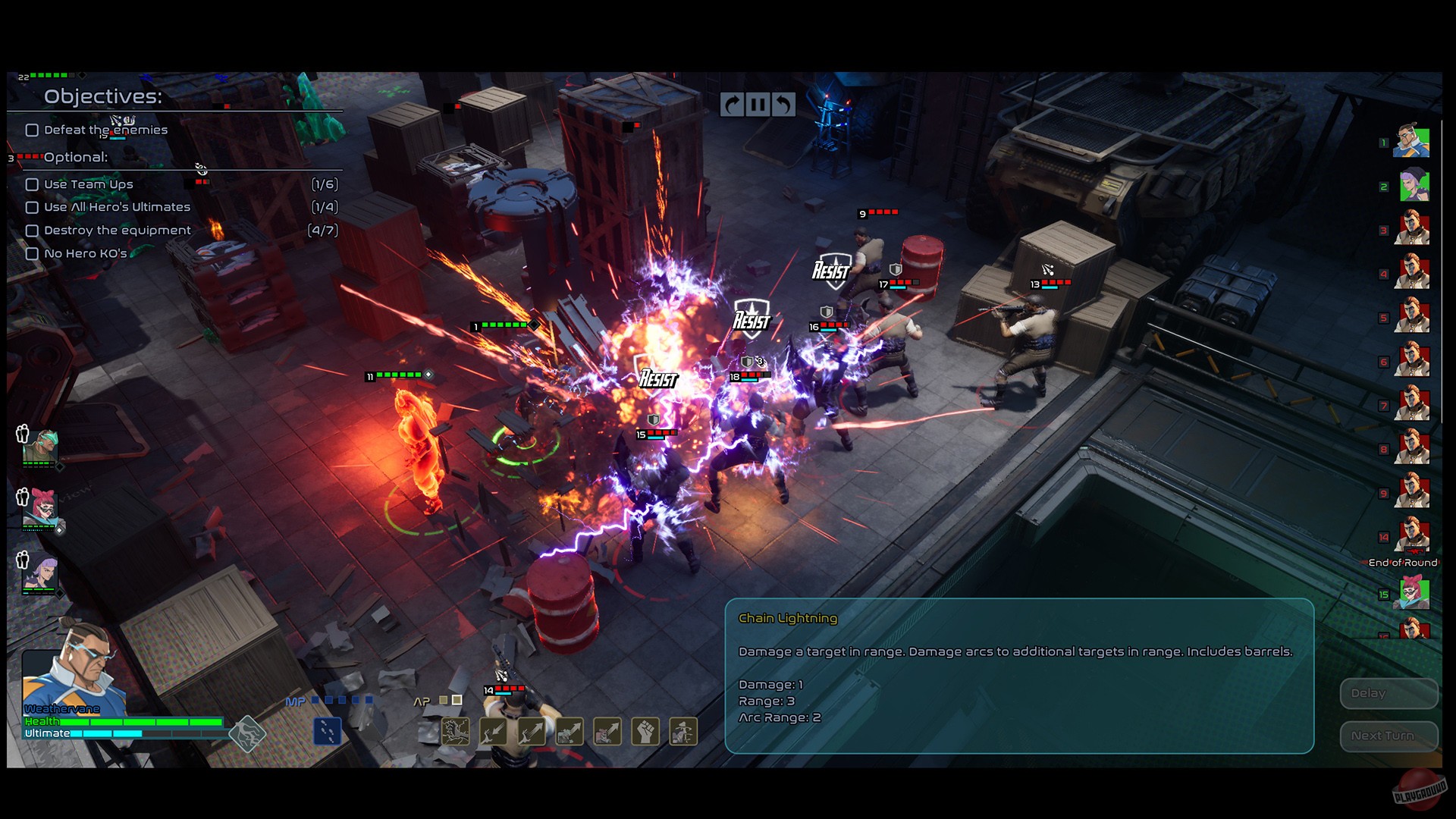 Скриншот из игры Capes - 25