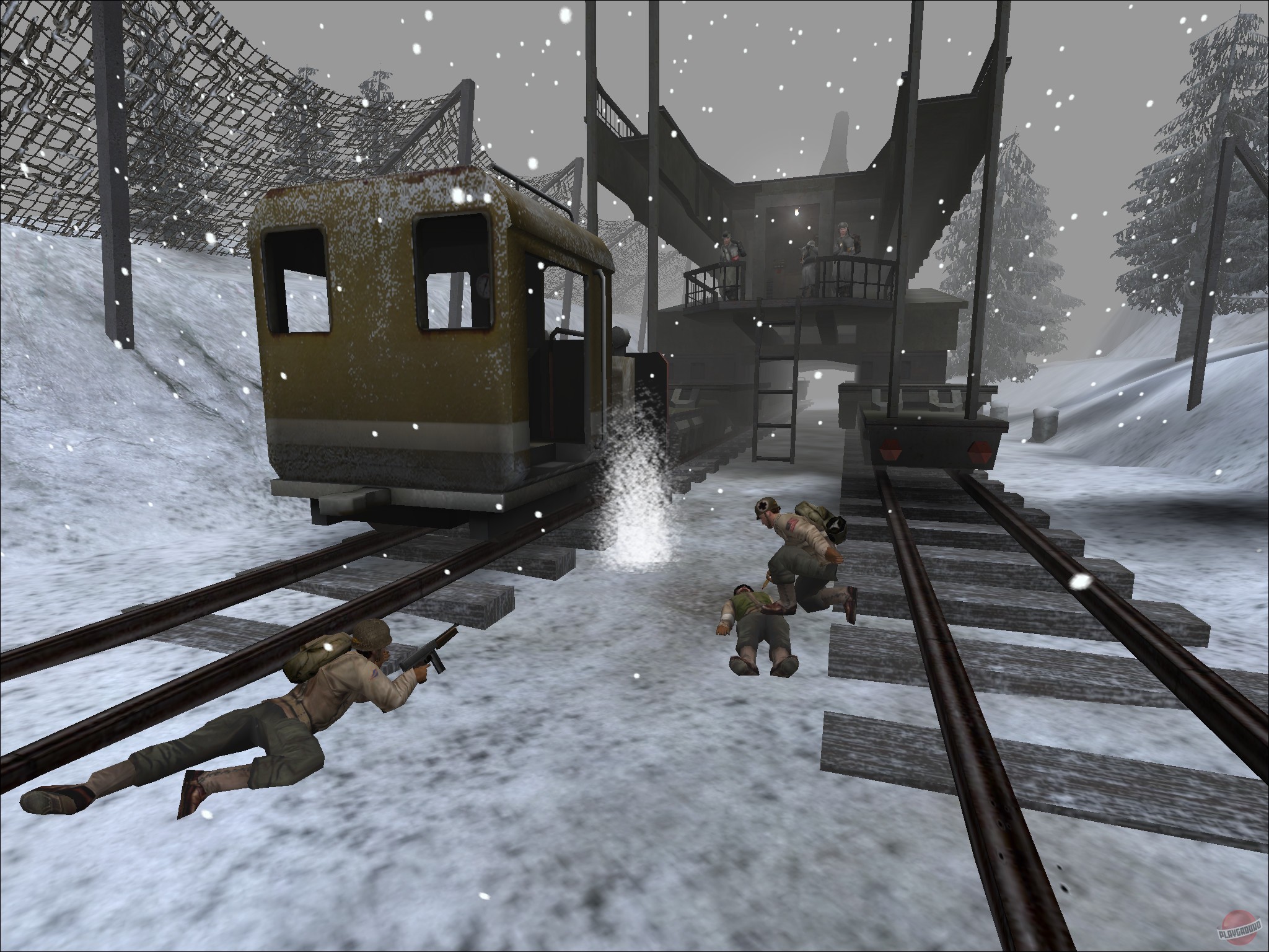 Скриншот из игры Wolfenstein: Enemy Territory - 9