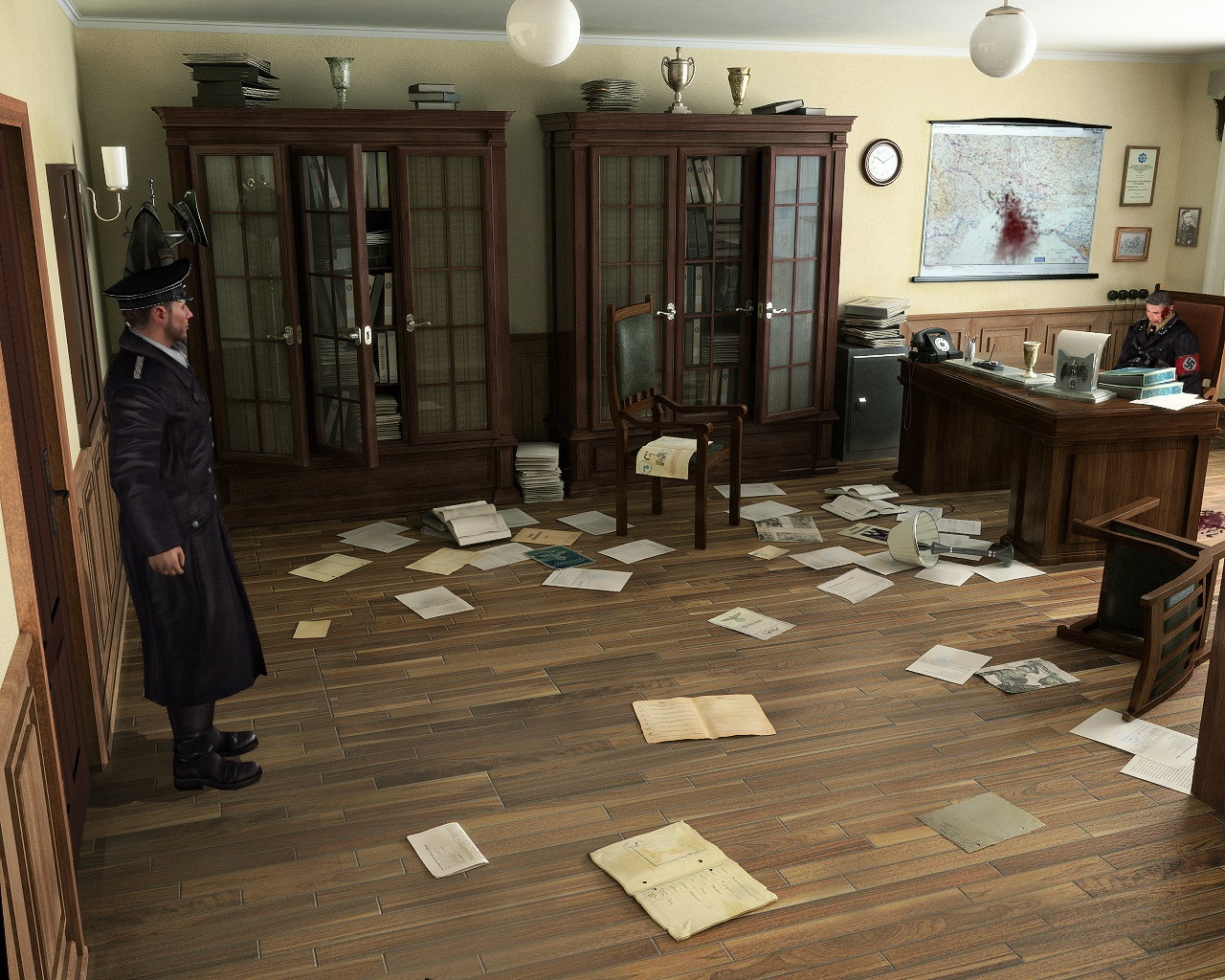 Скриншот из игры Архивы НКВД: Охота на фюрера. Операция "Валькирия" - 58