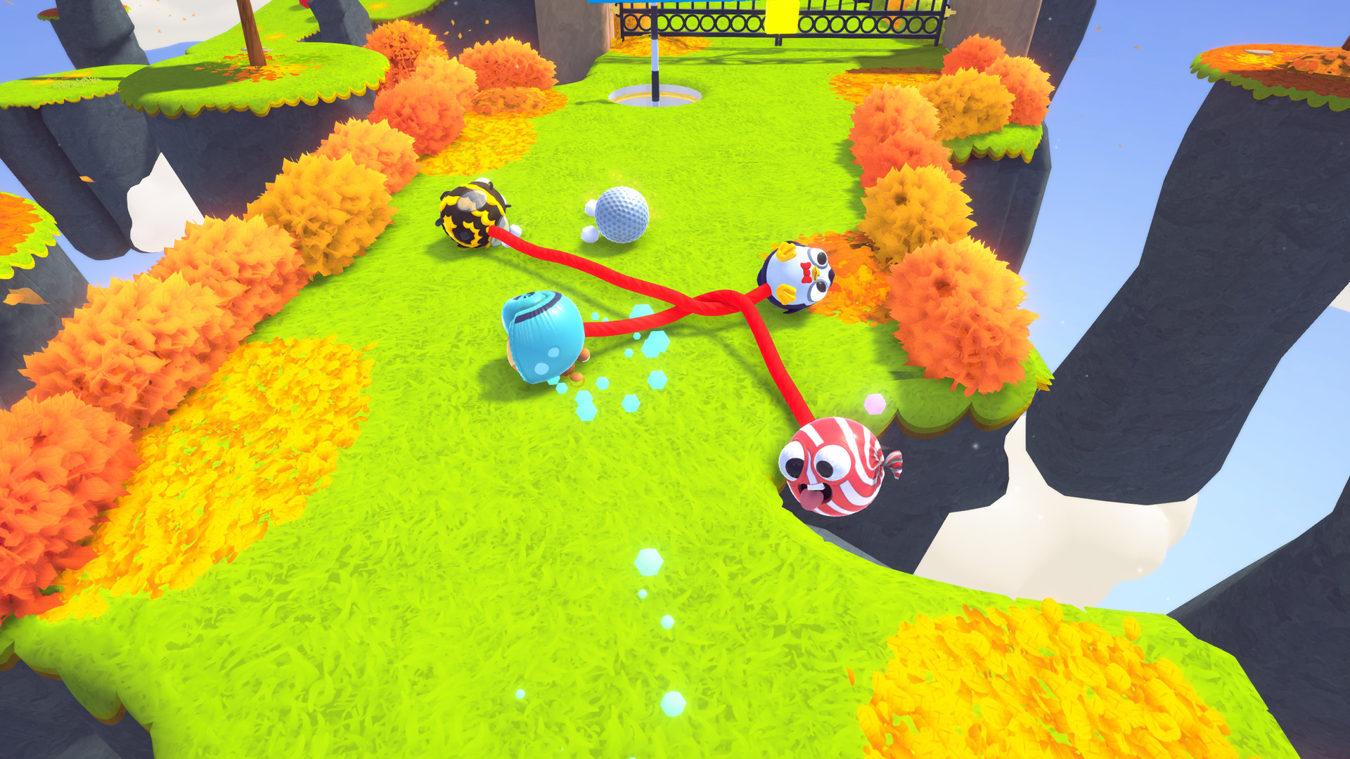 Скриншот из игры Fling to the Finish - 12