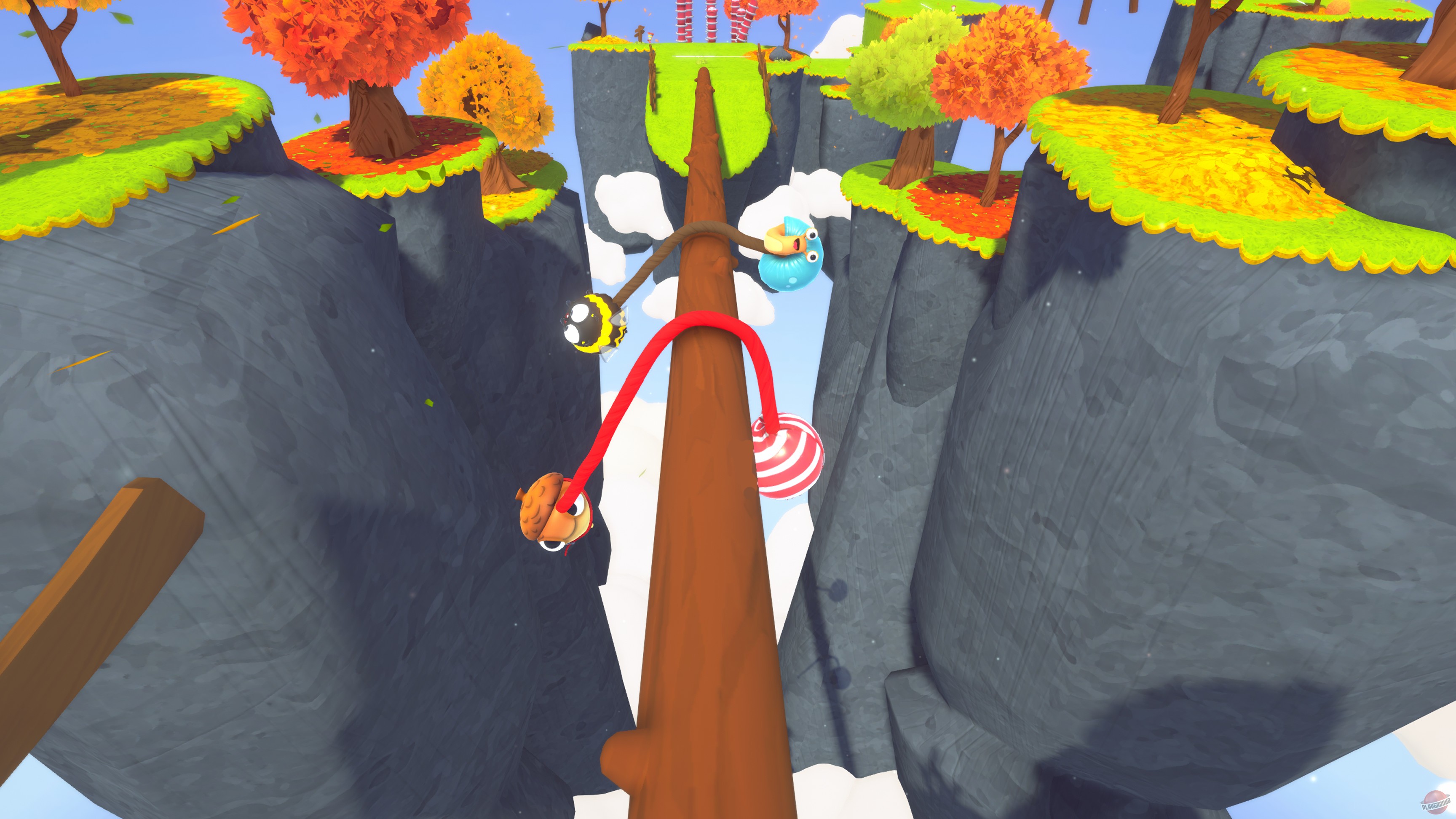 Скриншот из игры Fling to the Finish - 9