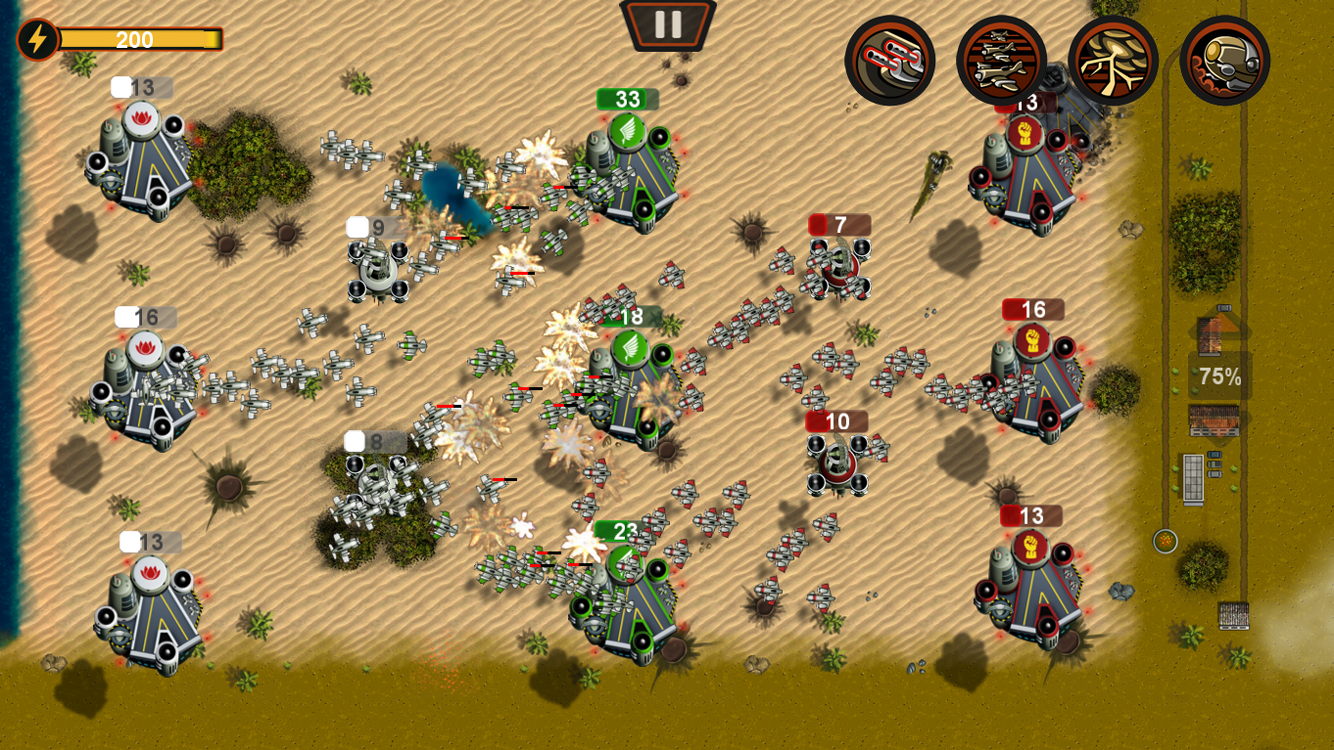 Скриншот из игры Plane Wars - 1