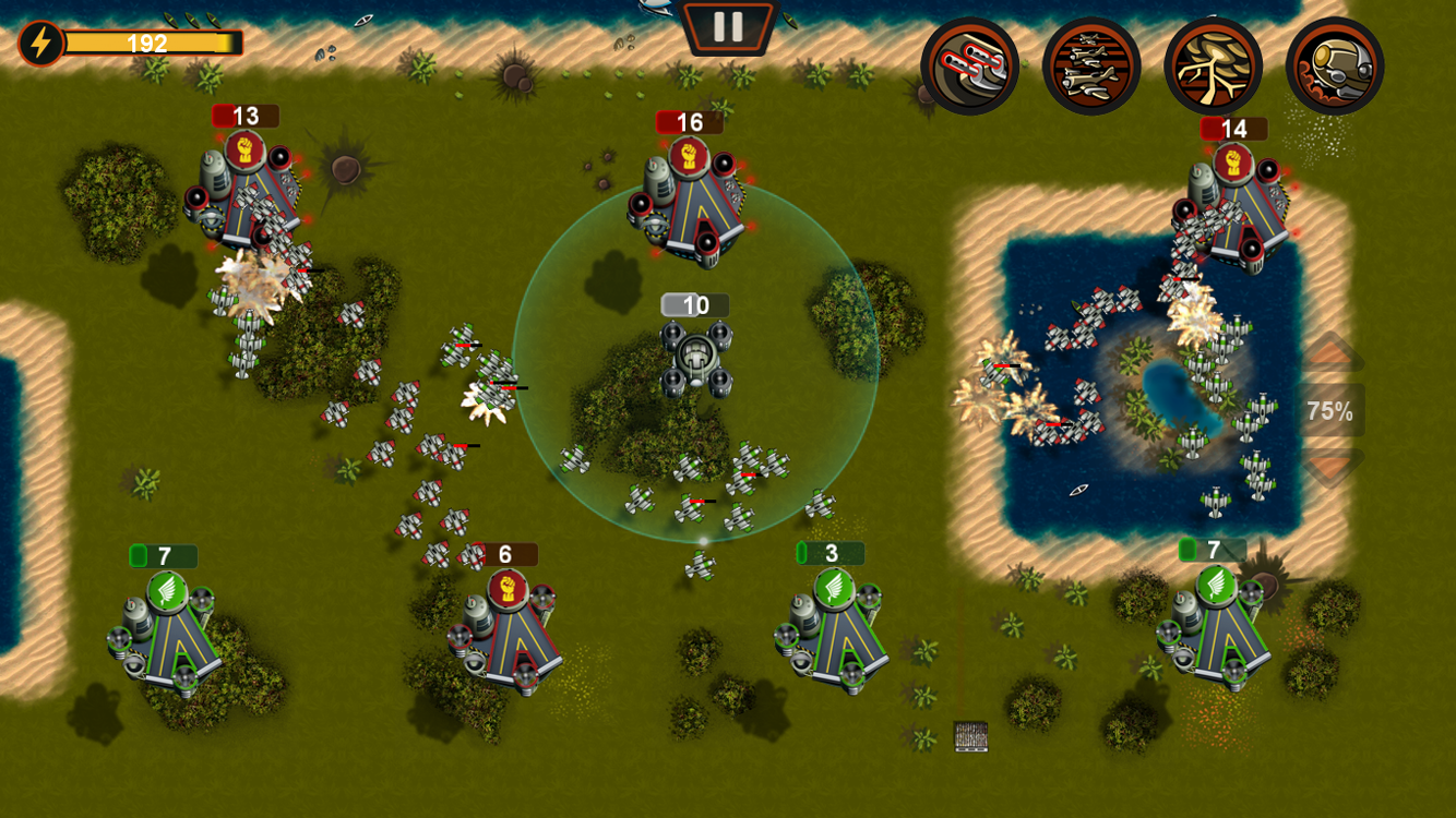 Скриншот из игры Plane Wars - 2