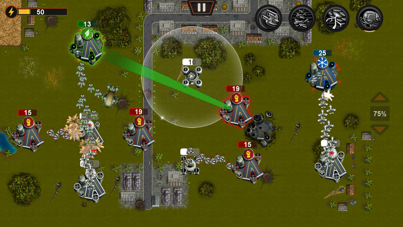 Скриншот из игры Plane Wars - 3