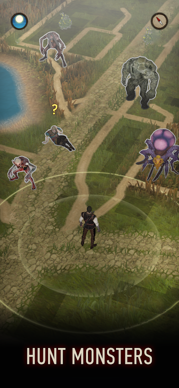 Скриншот из игры The Witcher: Monster Slayer - 5