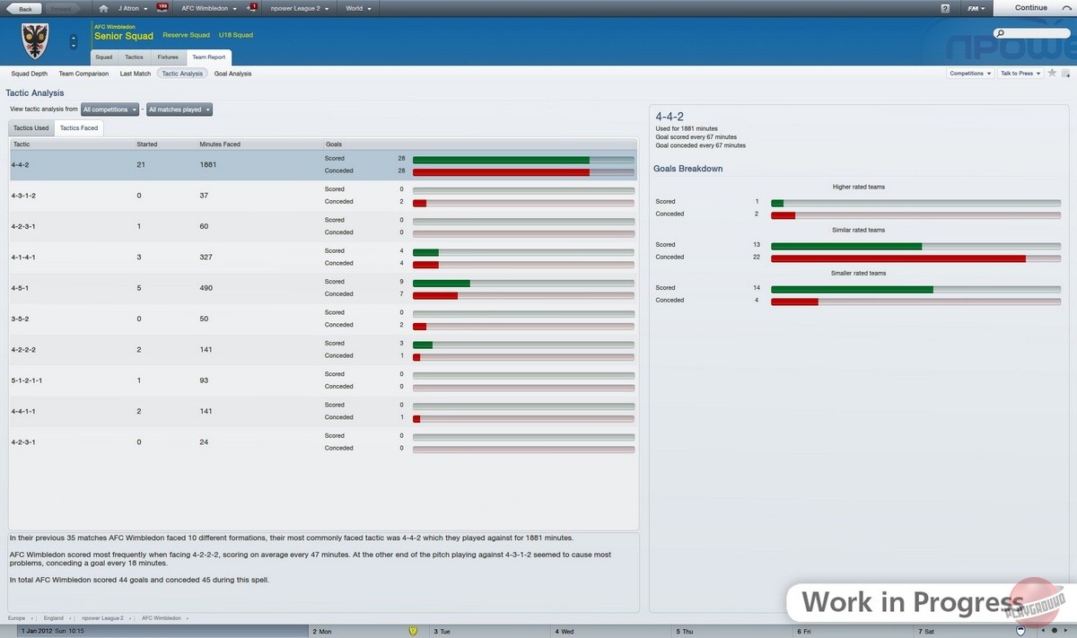 Скриншот из игры Football Manager 2012 - 56