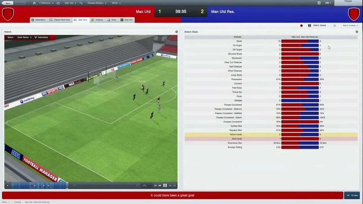 Скриншот из игры Football Manager 2012 - 54