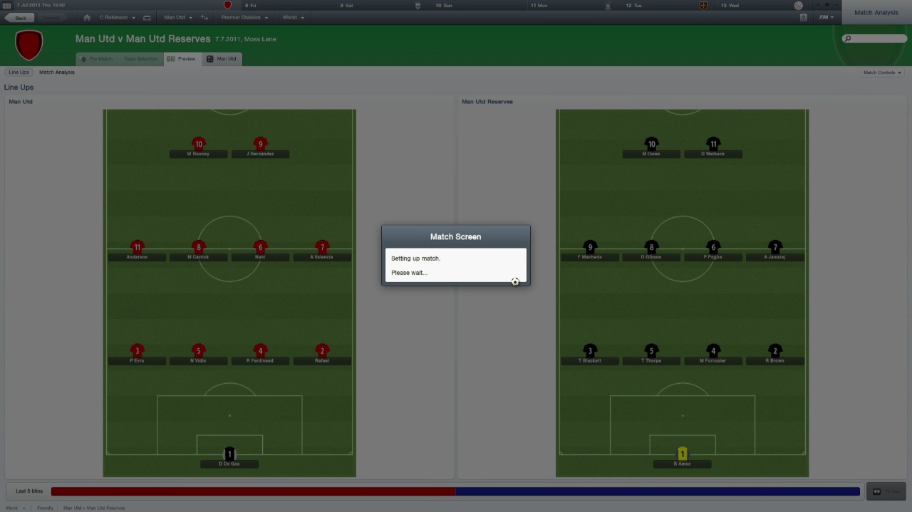 Скриншот из игры Football Manager 2012 - 27