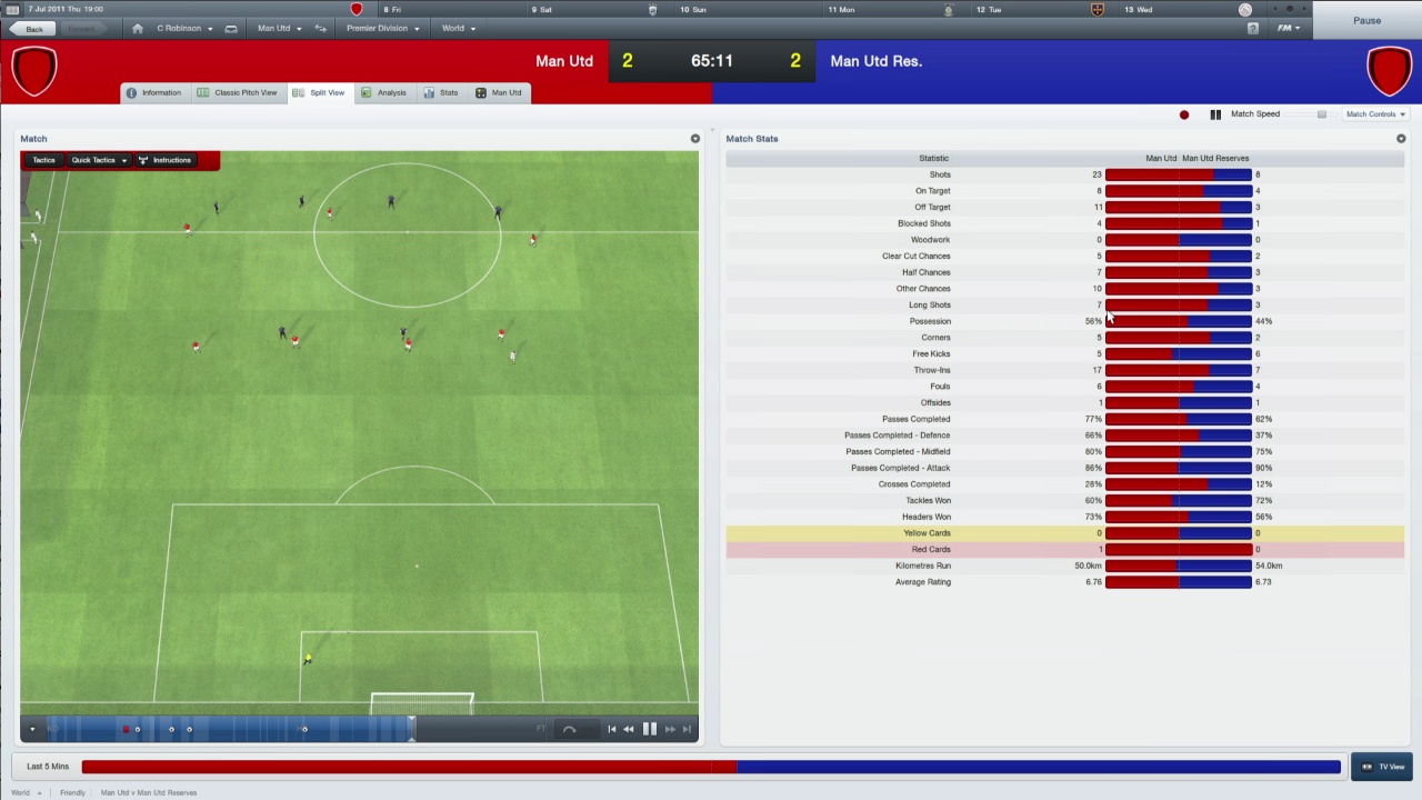 Скриншот из игры Football Manager 2012 - 8
