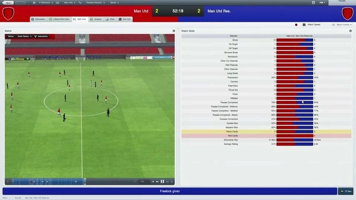 Скриншот из игры Football Manager 2012 - 25