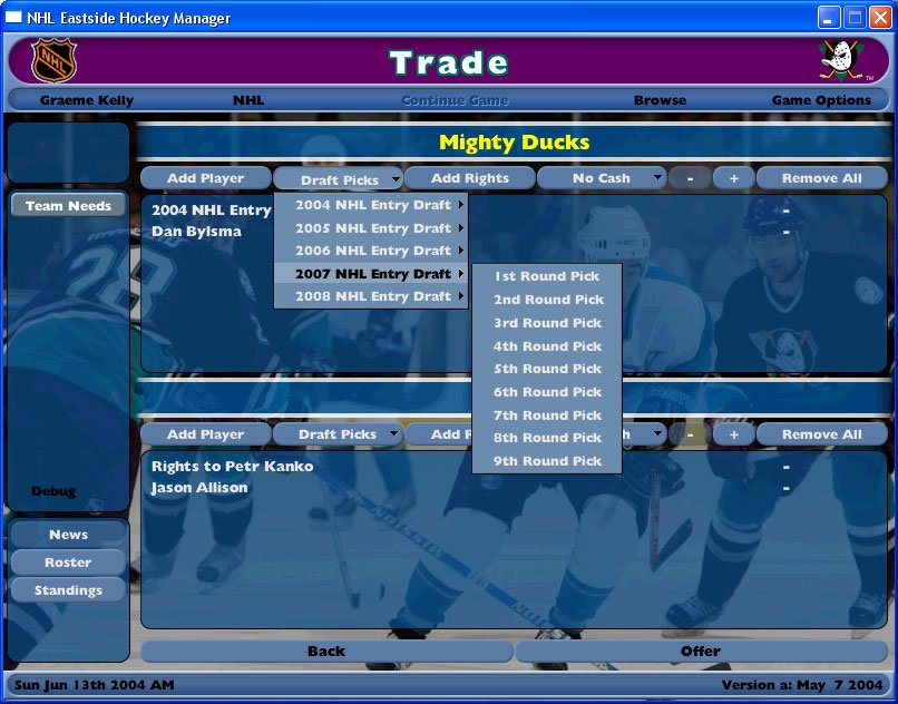 Скриншот из игры NHL Eastside Hockey Manager - 28