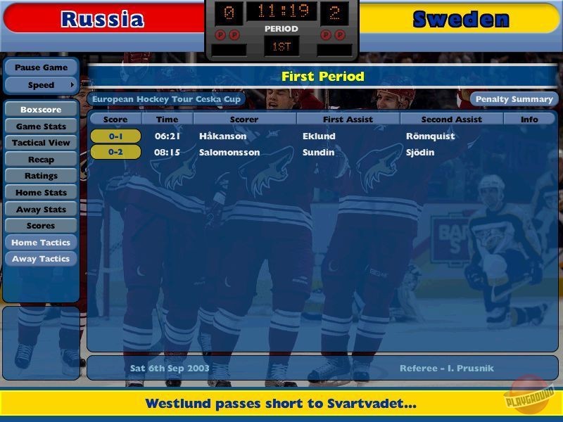Скриншот из игры NHL Eastside Hockey Manager - 14