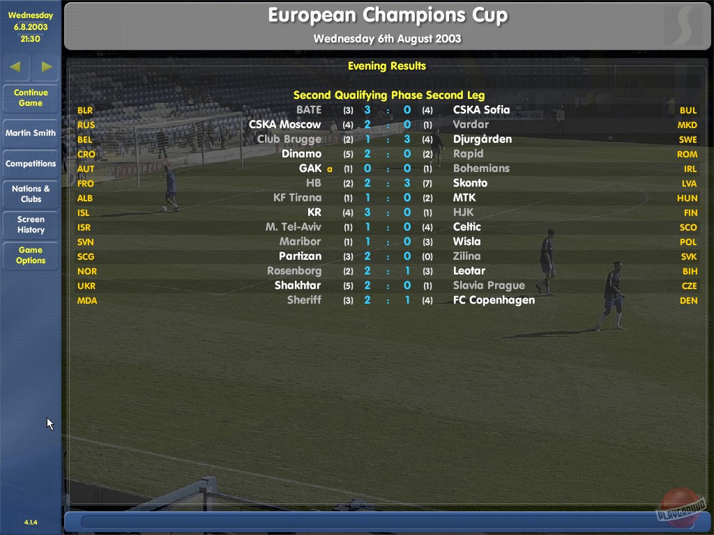 Скриншот из игры Championship Manager 03-04 - 13