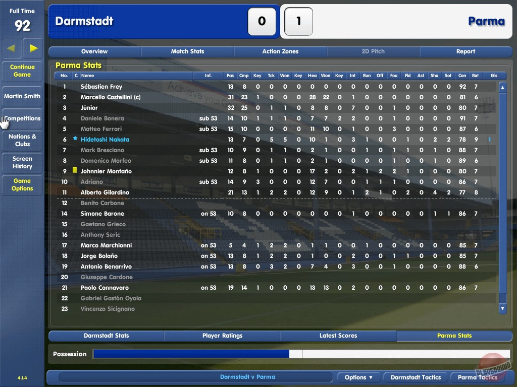 Скриншот из игры Championship Manager 03-04 - 11