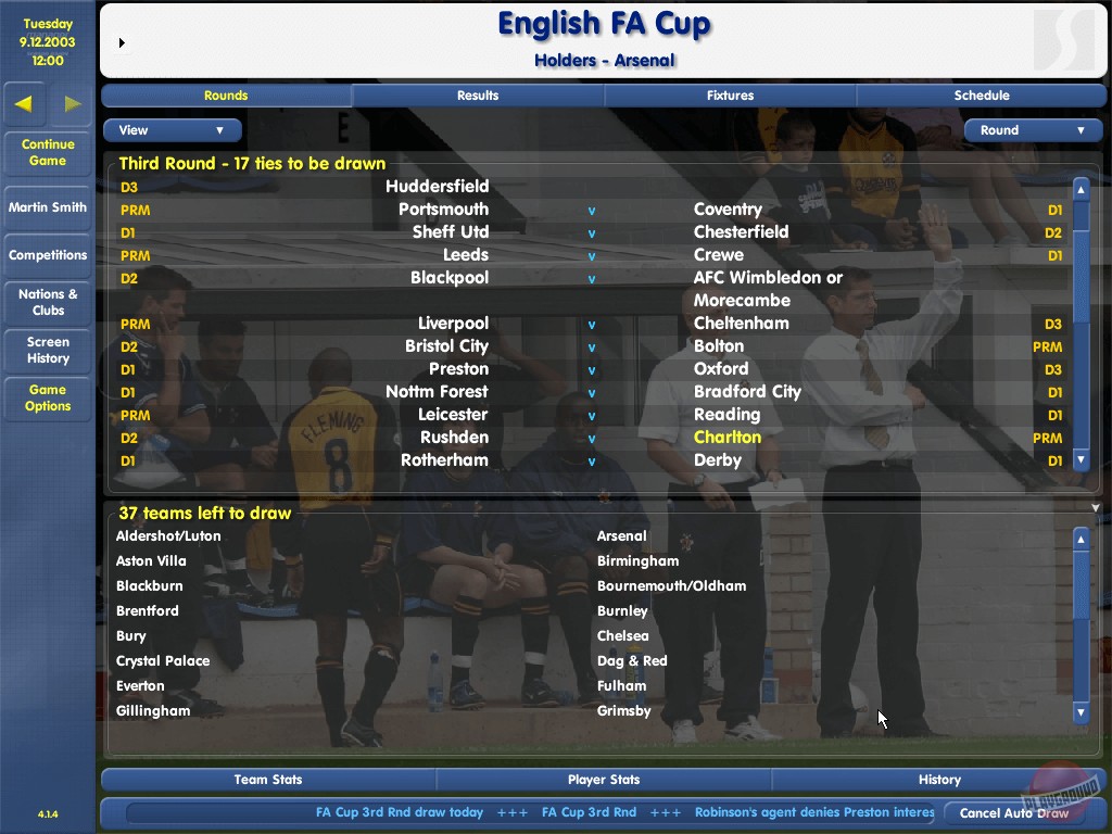 Скриншот из игры Championship Manager 03-04 - 7
