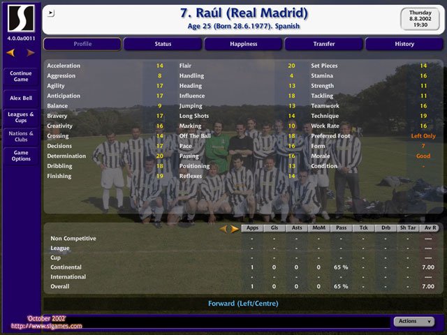 Скриншот из игры Championship Manager 4 - 47