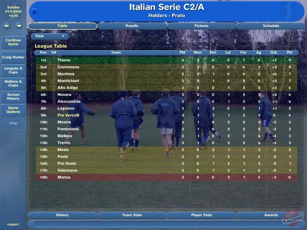 Скриншот из игры Championship Manager 4 - 9