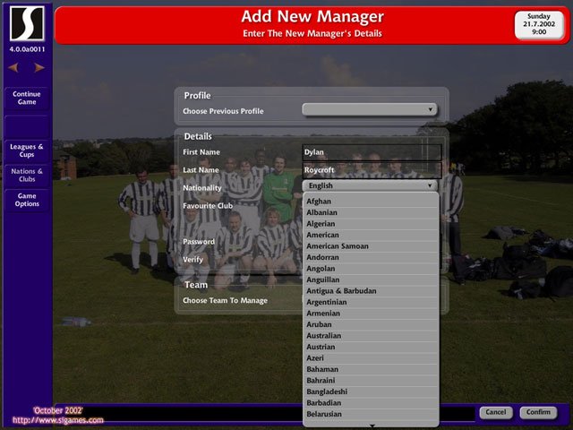Скриншот из игры Championship Manager 4 - 31