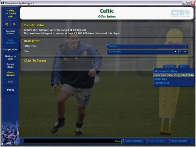 Скриншот из игры Championship Manager 4 - 48