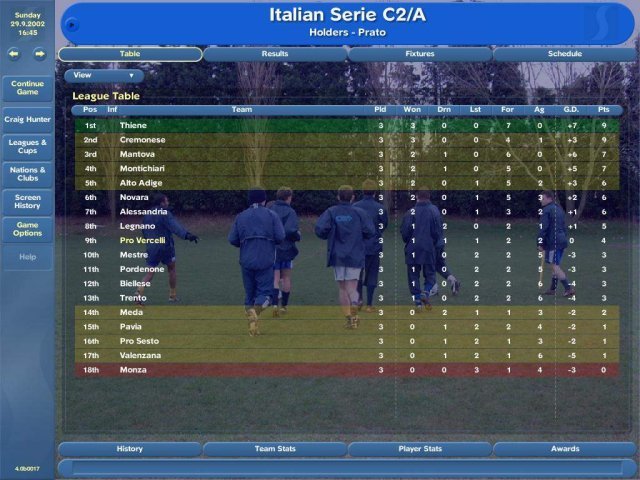 Скриншот из игры Championship Manager 4 - 53