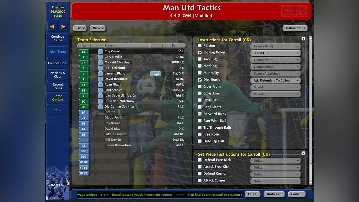 Скриншот из игры Championship Manager 4 - 28