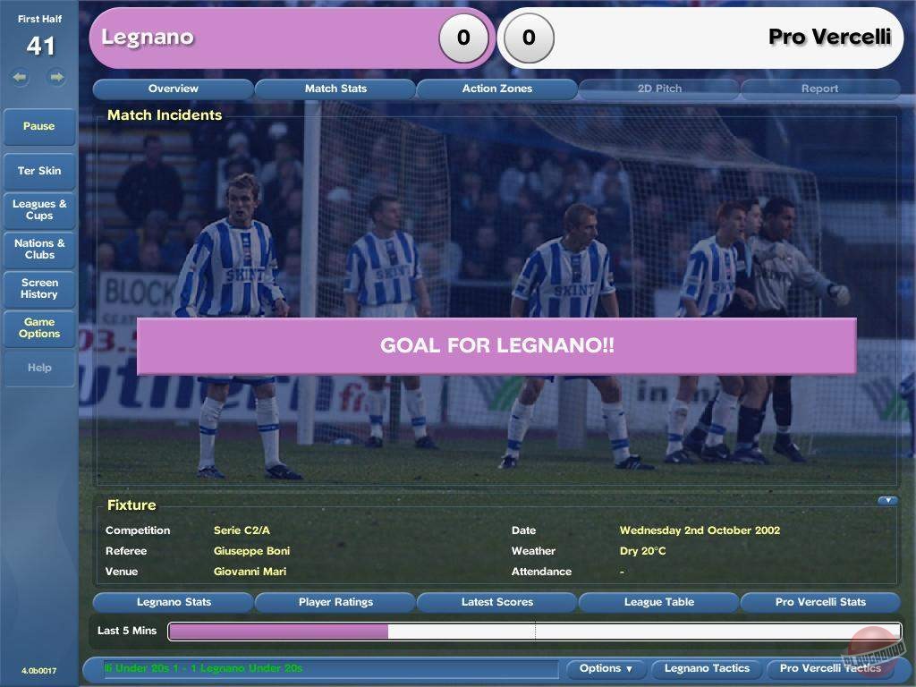 Скриншот из игры Championship Manager 4 - 13