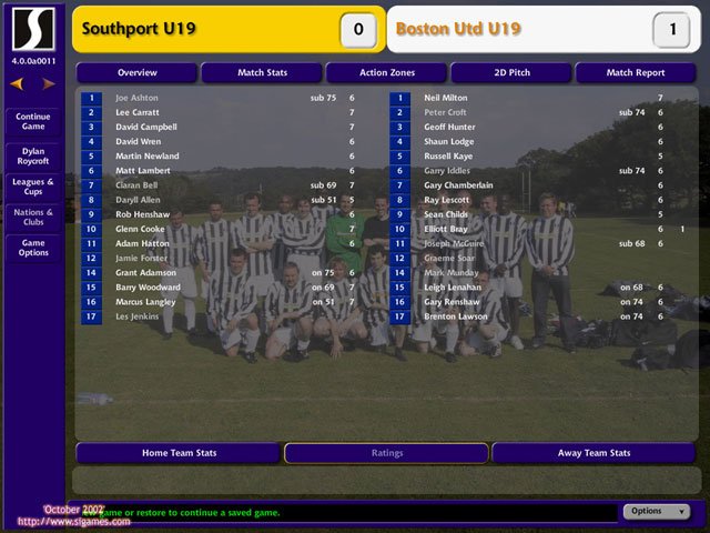 Скриншот из игры Championship Manager 4 - 46