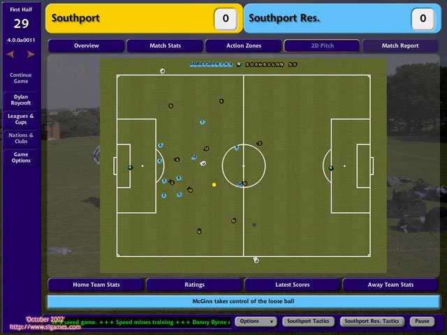Скриншот из игры Championship Manager 4 - 38