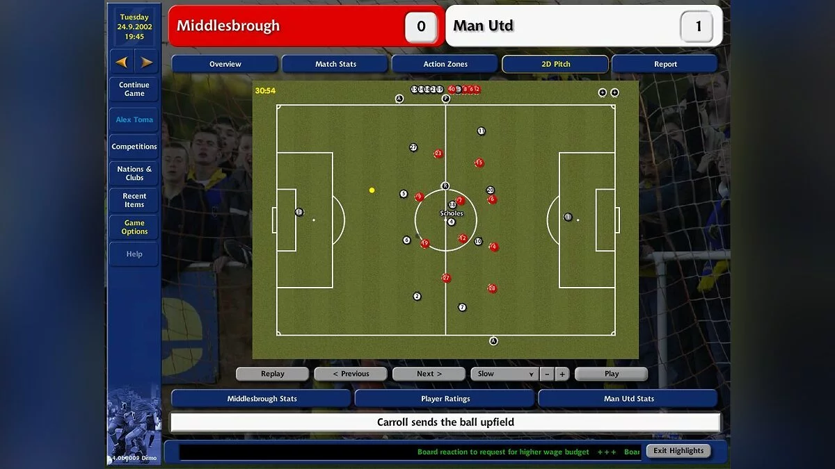Скриншот из игры Championship Manager 4 - 21