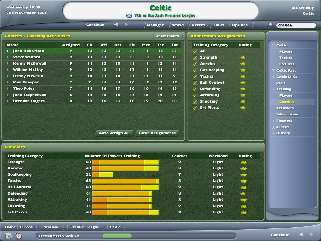 Скриншот из игры Football Manager 2006 - 35