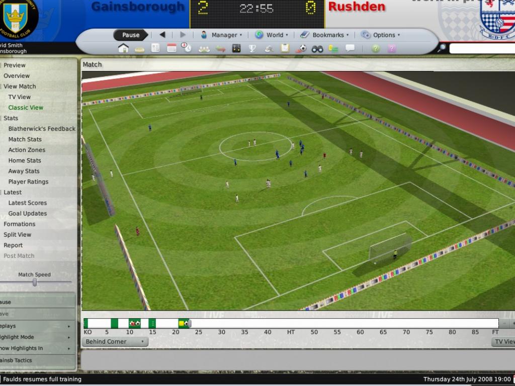 Скриншот из игры Football Manager 2009 - 27