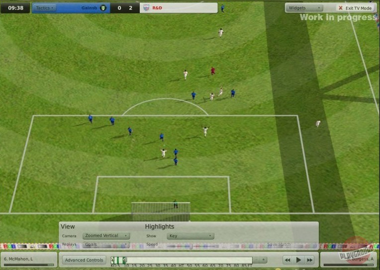 Скриншот из игры Football Manager 2009 - 11