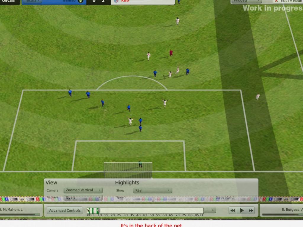 Скриншот из игры Football Manager 2009 - 2