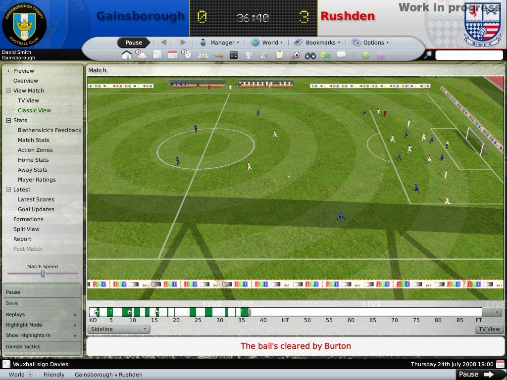 Скриншот из игры Football Manager 2009 - 33